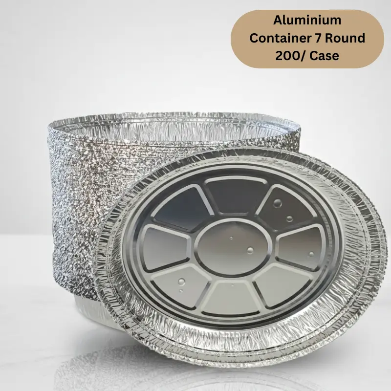 Aluminium Container - 7 "Round 