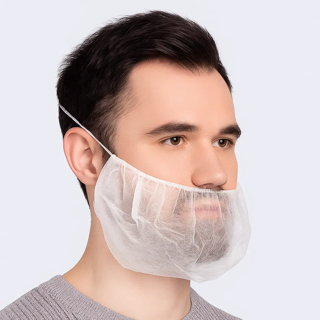 [DEFAULT95] Disposable Beard Cover - 18' (1000 Pcs)