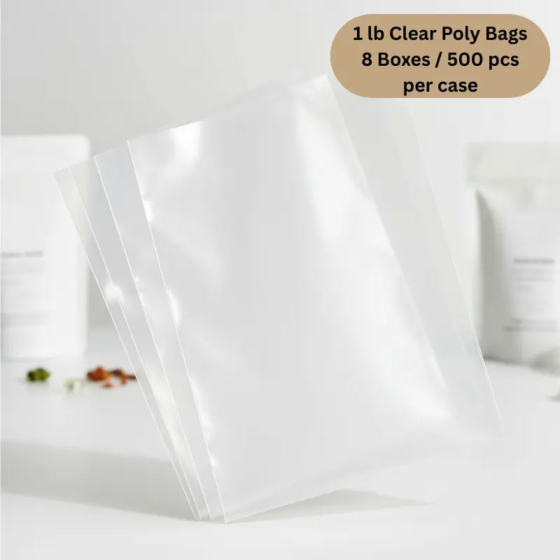 1lb Clear Poly Bag