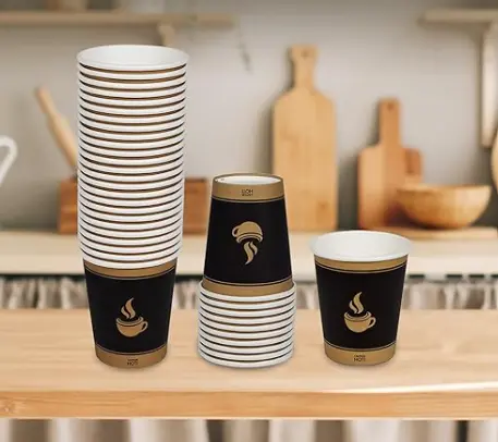 [CCUP10] Paper Cups - 10oz (Morning Dew)