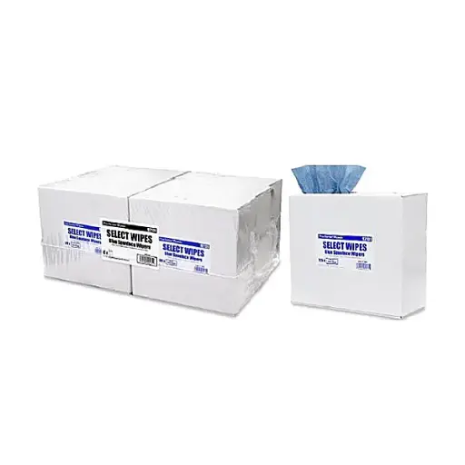 Precision Wipes(Blue Select Wiper 9" x 17" 6/125 Pop up)