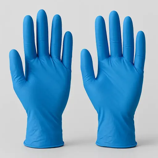 Blue Nitrile Exam Gloves - 4 Mil Dirmark