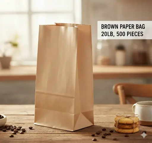 #20 Brown Paper Bags 