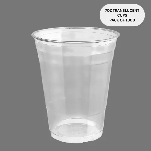 7oz Translucent Cups    